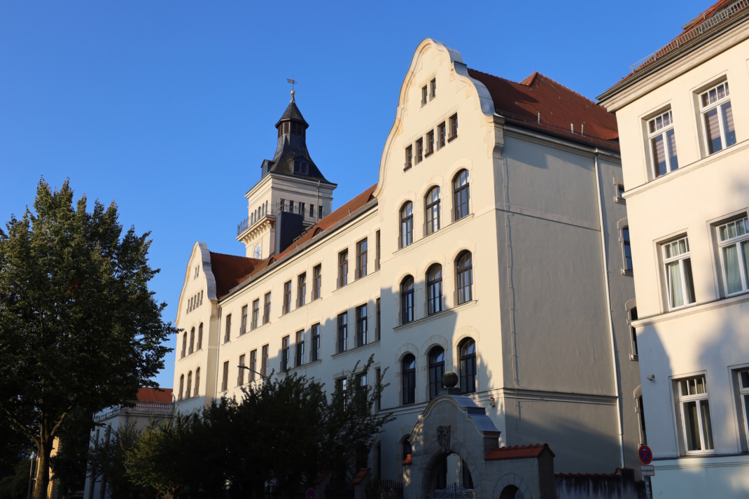 Das Schillergymnasium in Gohlis.