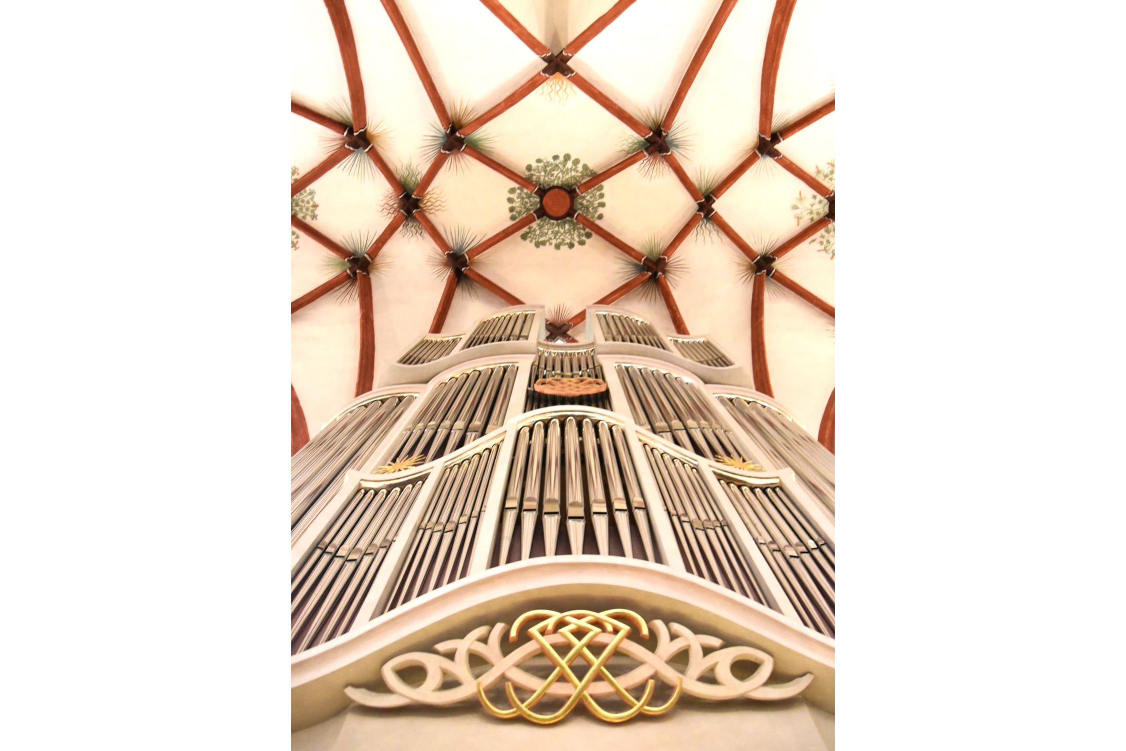 Bach-Orgel-Prospekt in der Thomaskirche. Foto: Maren Glockner
