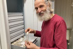 Bürgerwissenschaftler Frank Borleis. Foto: Naturkundemuseum Leipzig