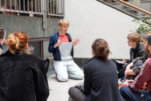 Stadtrundgang "Fritzi war dabei" mit Anke Stoppa. Foto: TdJW