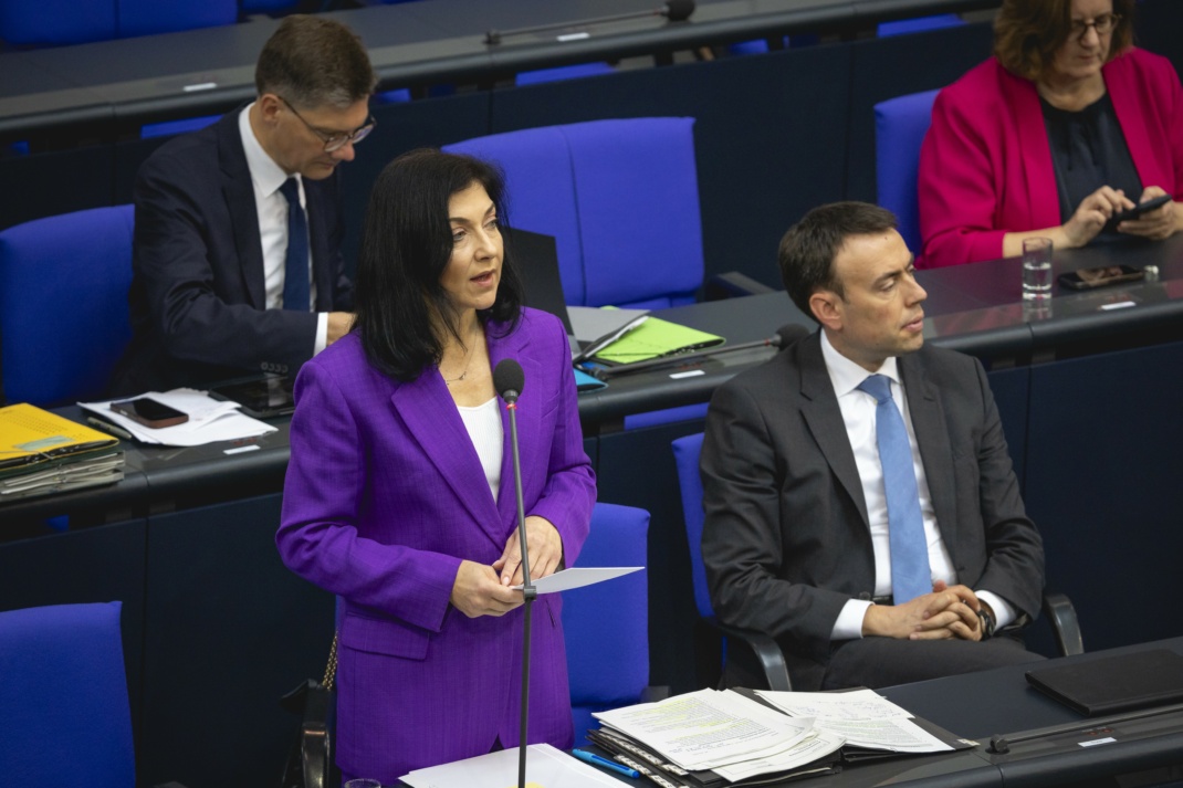 Katherina Reiche im Bundestag.