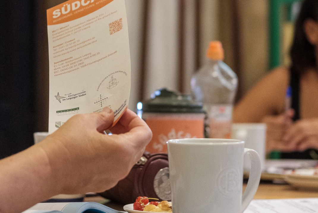 Südcafé in der Peterskirche. Foto: Christina Häublein