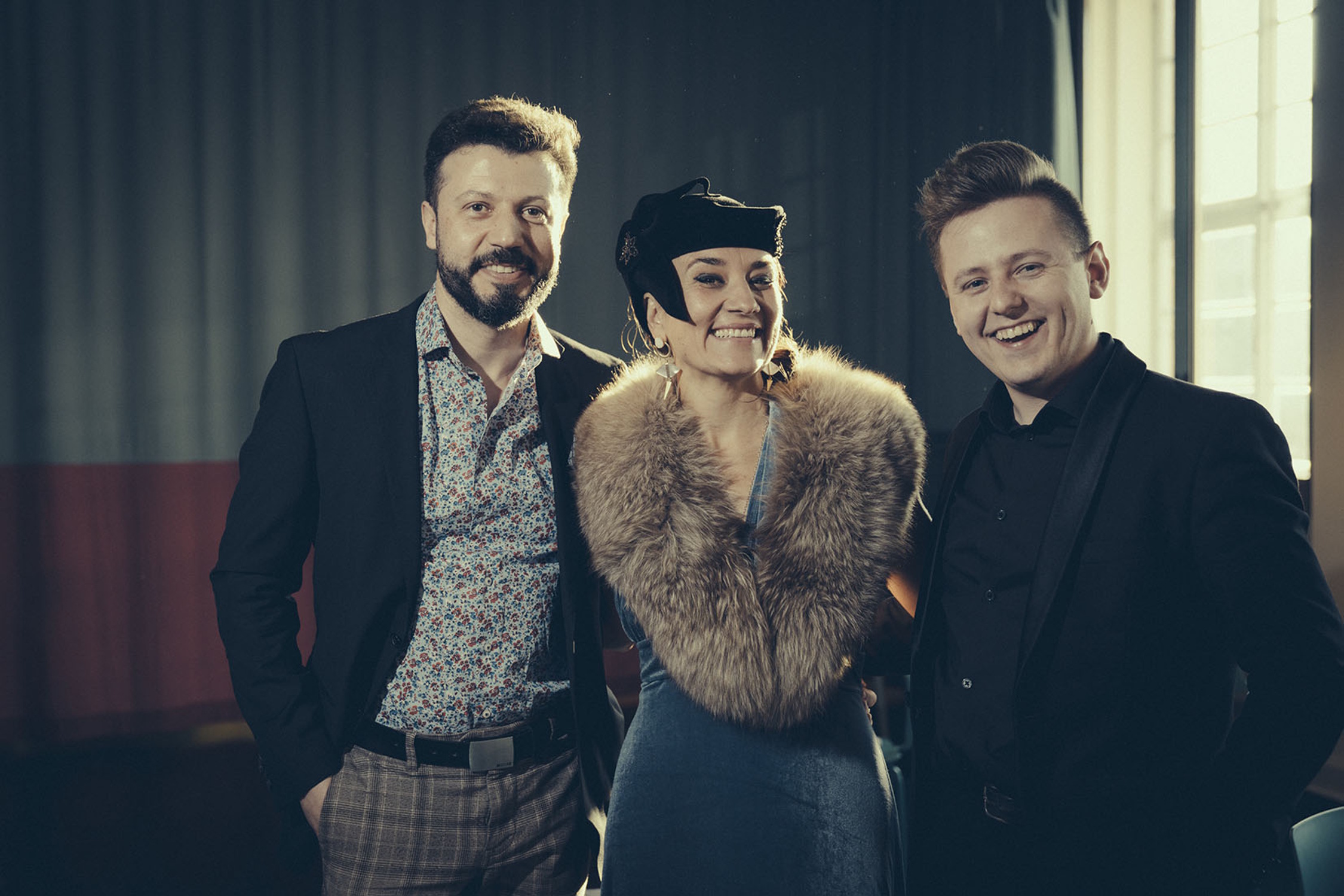 Tate-Mame: Karolina Trybala, Mateusz Tadeusz Dudek und Alexander Bersutsky. Foto: M. Bader