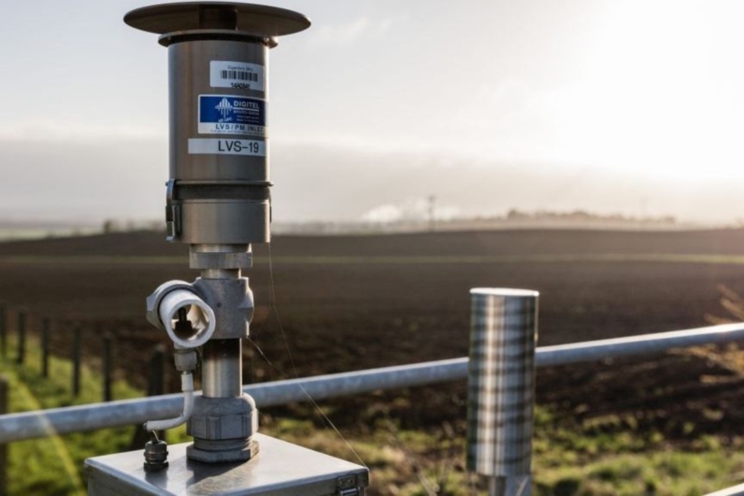 Symbolbild Luftmessstation. Foto: LfULG, Burkhard Lehmann
