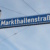 Das Straßenschild der Markthallenstraße.