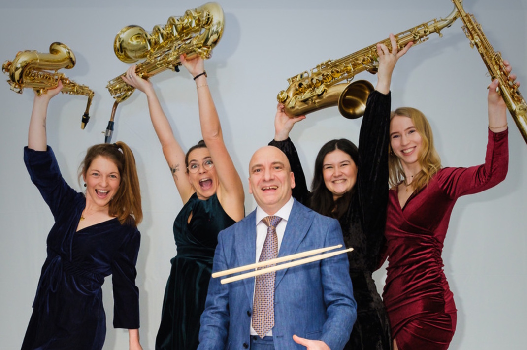 Die Sax'n - Saxophonklänge aus Leipzig. Foto: Die Sax'n
