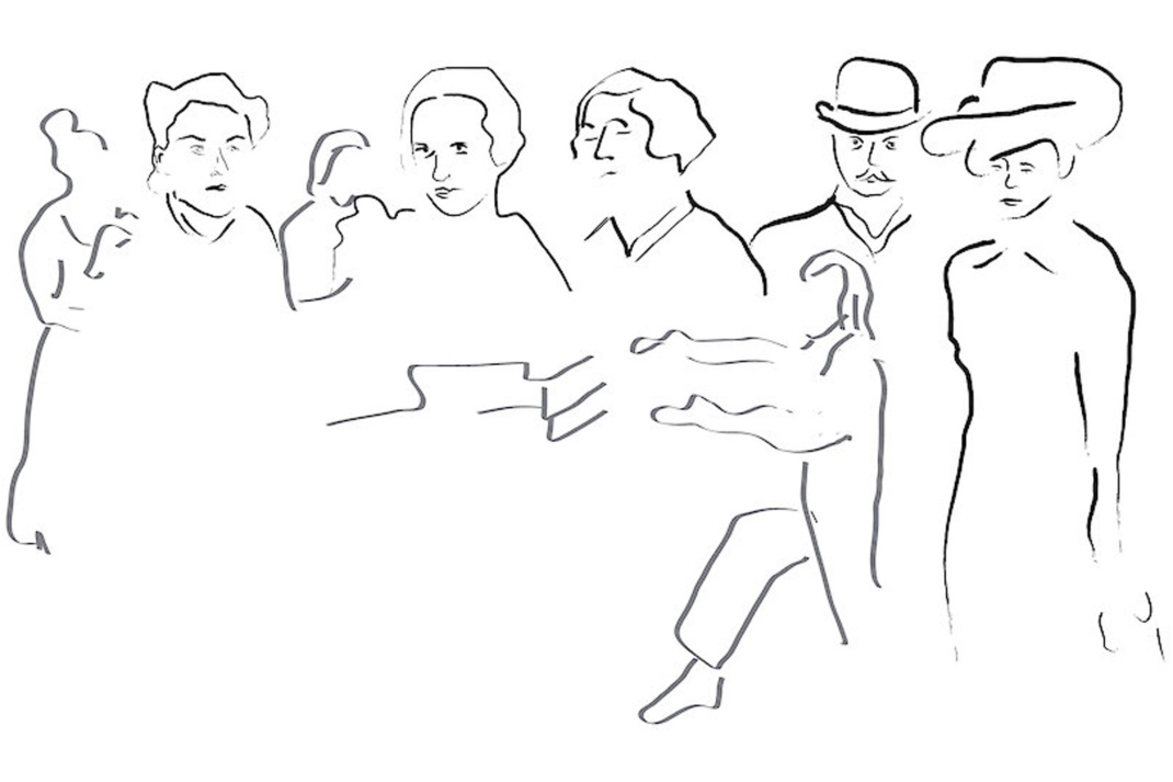 Shlomit Lehavi : o.T. 2025, digitale Zeichnung. Grafik: Shlomit Lehavi