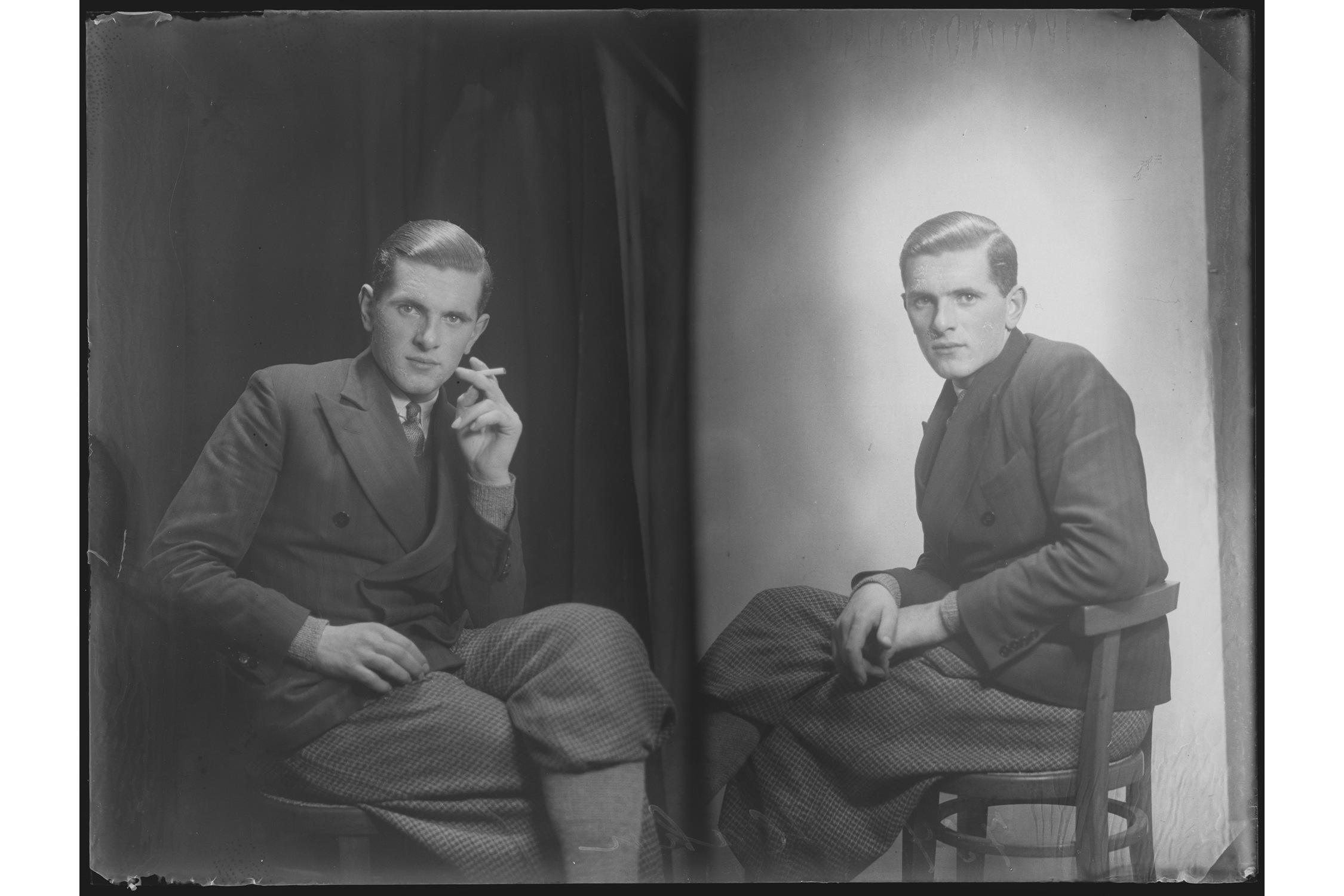 Fotoatelier Mittelmann: Herr Hahn. Foto: Stadtgeschichtliches Museum Leipzig