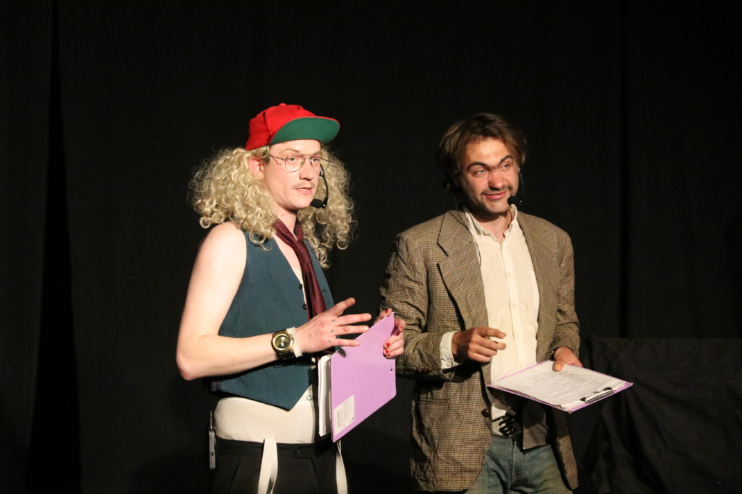 Das Duo Renné Kaufmann und Georg „Fleischi“ Fleischfresser als Sparlight Express