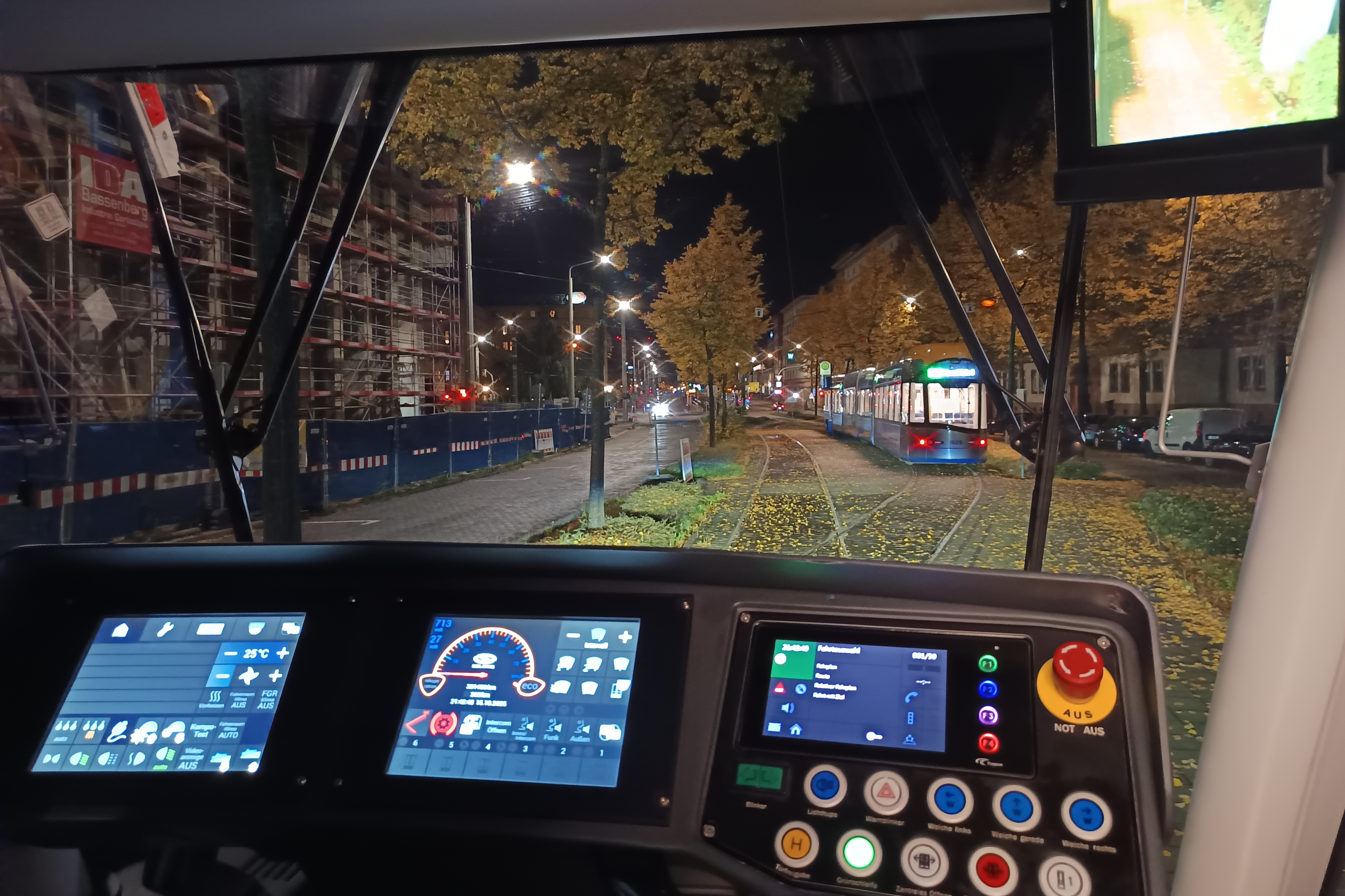 Neulich nachts in Leipzig ... Foto: Lucas Böhme