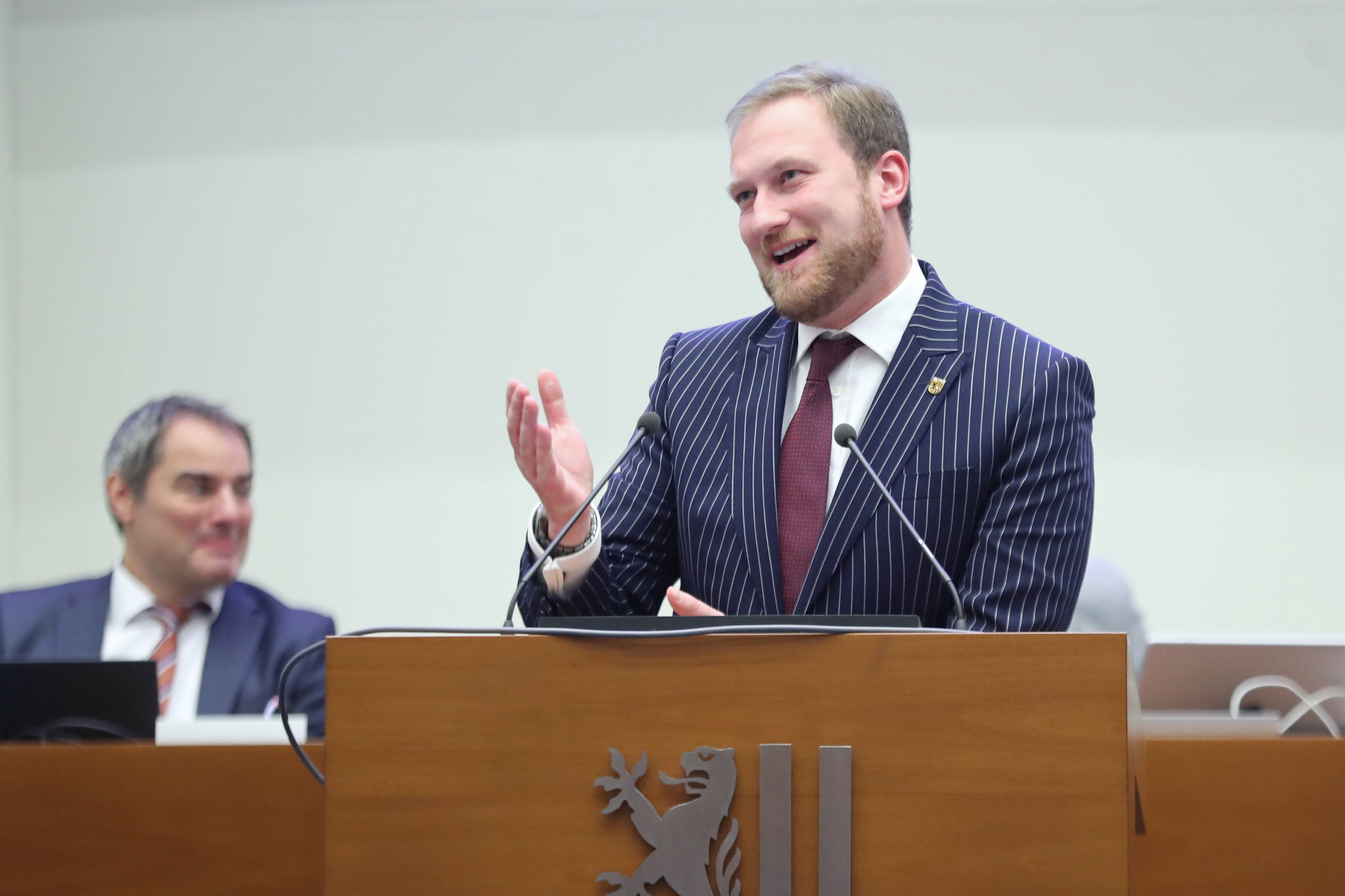 Herr Michael Weickert (CDU) im Leipziger Stadtrat am 26.11.2025. Foto: Jan Kaefer