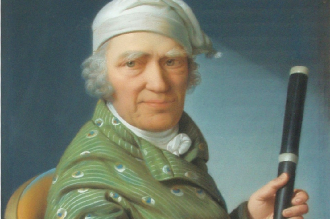 Johann George Tromlitz, Porträt von Daniel Caffé, um 1803. Foto: Wikipedia, gemeinfrei