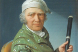 Johann George Tromlitz, Porträt von Daniel Caffé, um 1803. Foto: Wikipedia, gemeinfrei