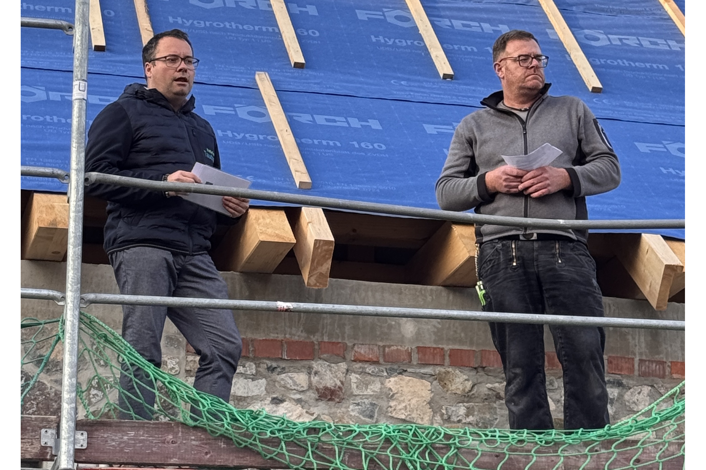 Der Richtsprich für das künftige Domizil der Stadtbibliothek Taucha. Foto: Stadtverwaltung Taucha