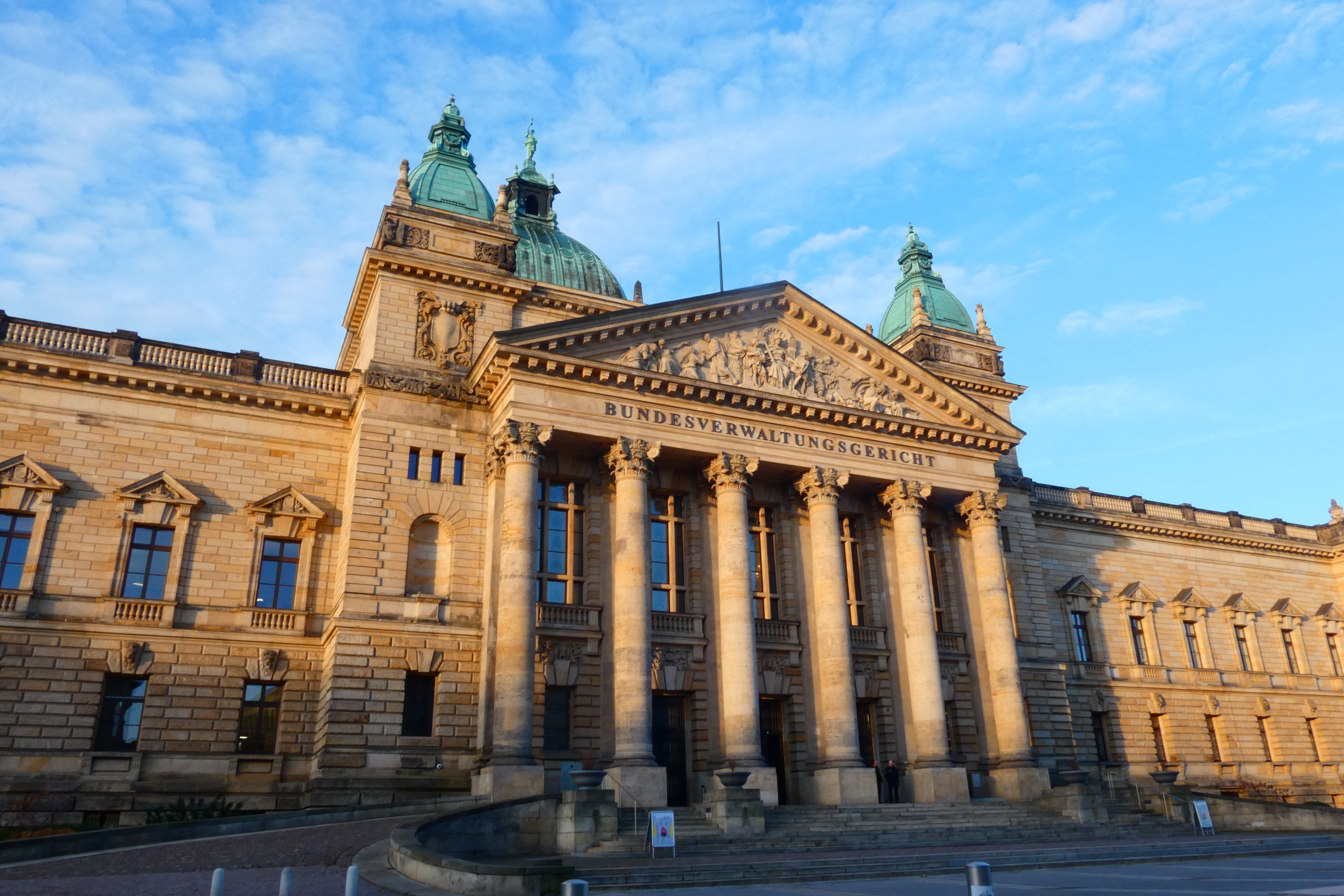 Bundesverwaltungsgericht in Leipzig. Foto: Lucas Böhme