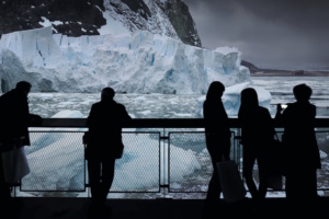 "Antarktis"-Panorama mit Blick vom Besucherturm. Visualisierung: asisi