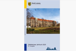 Das Statistische Jahrbuch 2025 der Stadt Leipzig. Cover: Stadt Leipzig