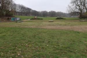 Blick auf den östlichen Richard-Wagner-Hain Leipzig.