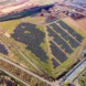 Luftbildaufnahme der Photovoltaikanlage auf der Zentraldeponie Croebern. Foto: WEV mbH