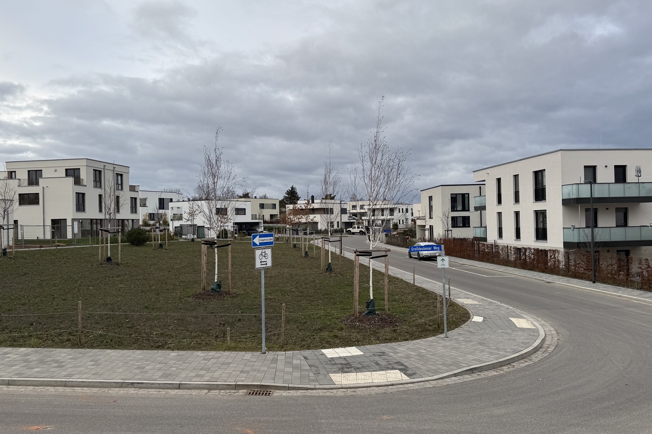 Wohnanlage Zum Kap am Zwenkauer See. Foto: Frank Beutner