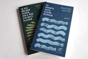 Martina Hefter: Es könnte auch schön werden / In die Wälder gehen, Holz für ein Bett klauen. Fotro: Ralf Julke