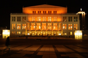 Das Opernhaus am Augustusplatz.
