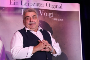 Klaus Petermann, Vorstandsvorsitzender der Lene-Voigt-Gesellschaft. Foto: Ralf Julke