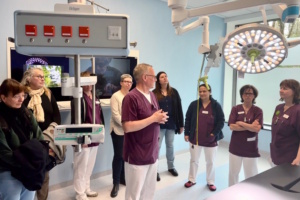 Führung durch die Räume des Ambulanten Operationszentrums. Foto: St. Elisabeth-Krankenhaus Leipzig