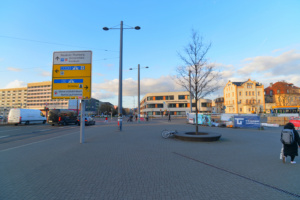 Wichtiger Knotenpunkt: Bayerischer Platz in Leipzig. © Lucas Böhme