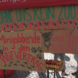 Plakate mit den Forderungen bei der aktiven Mittagspause, Foto: Thomas Köhler