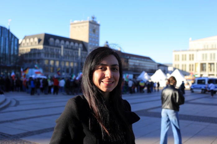 Solmaz freut sich über die aktuellen Entwicklungen. Foto: Alexander Böhm