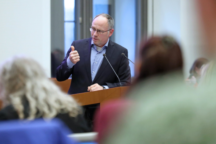 Thomas Hoffmann im Stadtrat.