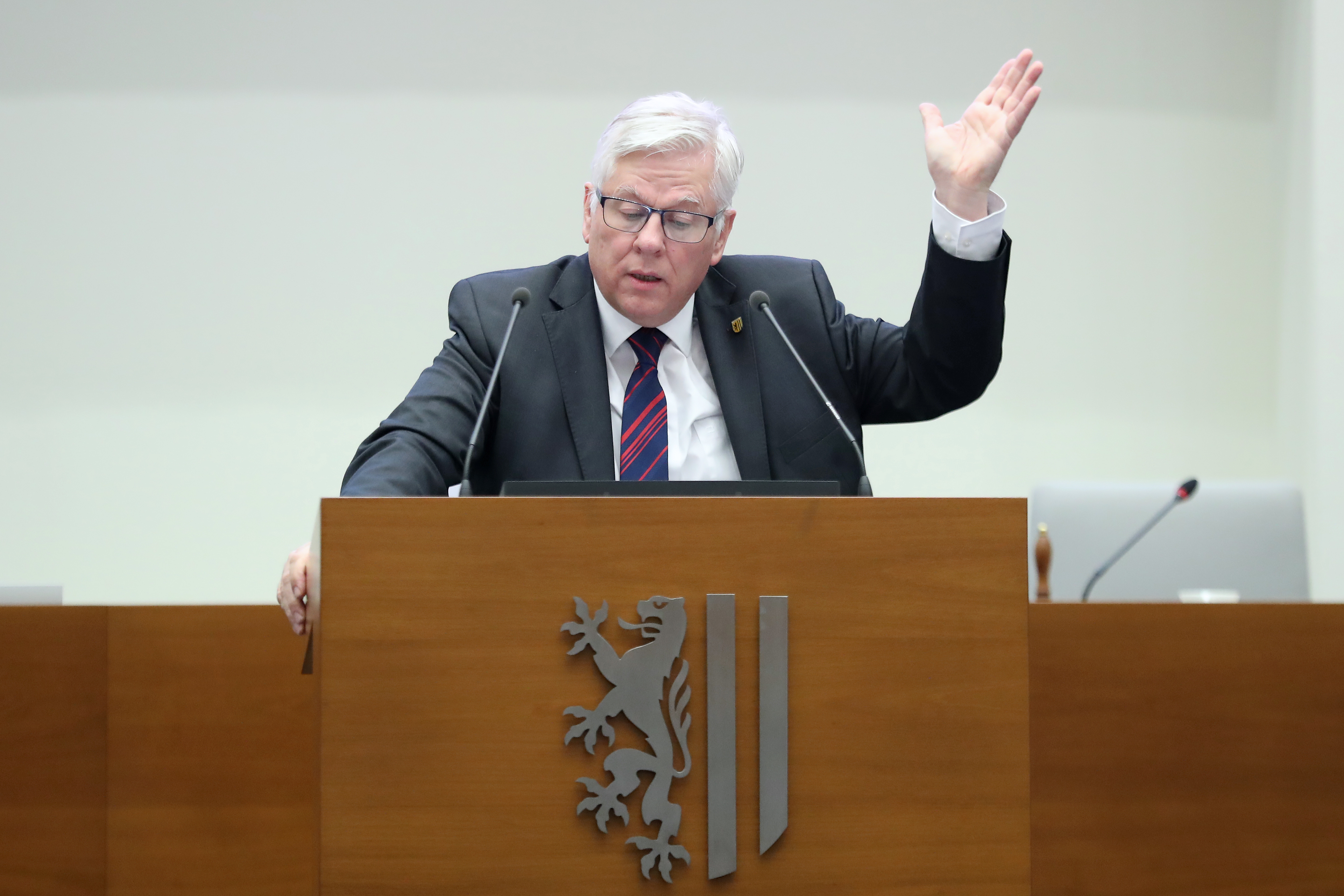 Herr Roland Ulbrich (AfD) im Leipziger Stadtrat am 25.03.2026. Foto: Jan Kaefer