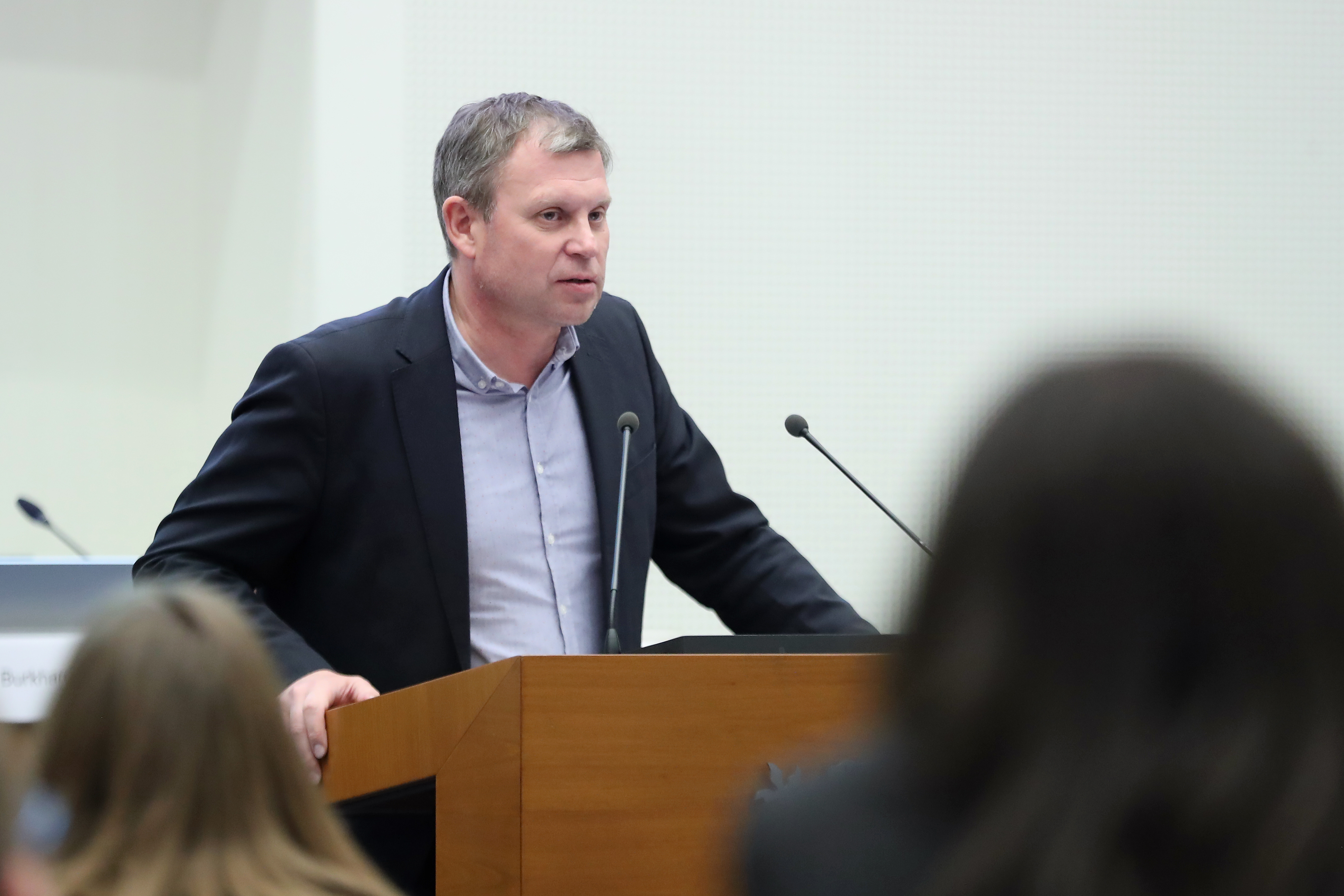 Herr Thomas Kachel (BSW) im Leipziger Stadtrat am 25.03.2026. Foto: Jan Kaefer