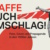 Waffe Buchumschlag. Ausstellungsplakat: Deutsche Nationalbibliothek