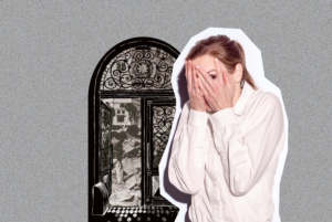 Blindekuh mit dem Tod. Foto: Tomas Rabsch