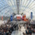 Die Glashalle der Neuen Messe zur Buchmessezeit. Foto: Leipziger Messe