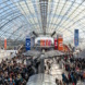 Die Glashalle der Neuen Messe zur Buchmessezeit. Foto: Leipziger Messe