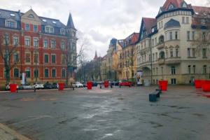 Der Liviaplatz im Leipziger Waldstraßenviertel (Archivbild). Foto: LZ