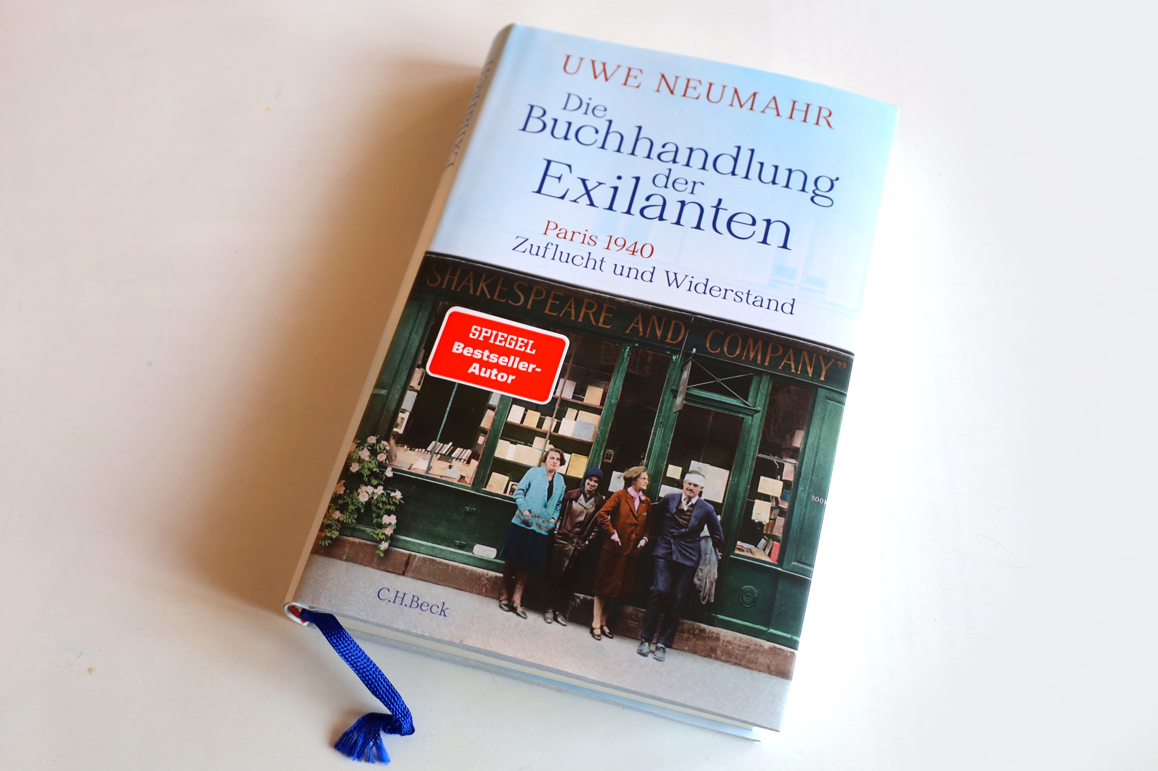 Uwe Neumahr: Die Buchhandlung der Exilanten. Foto: Ralf Julke