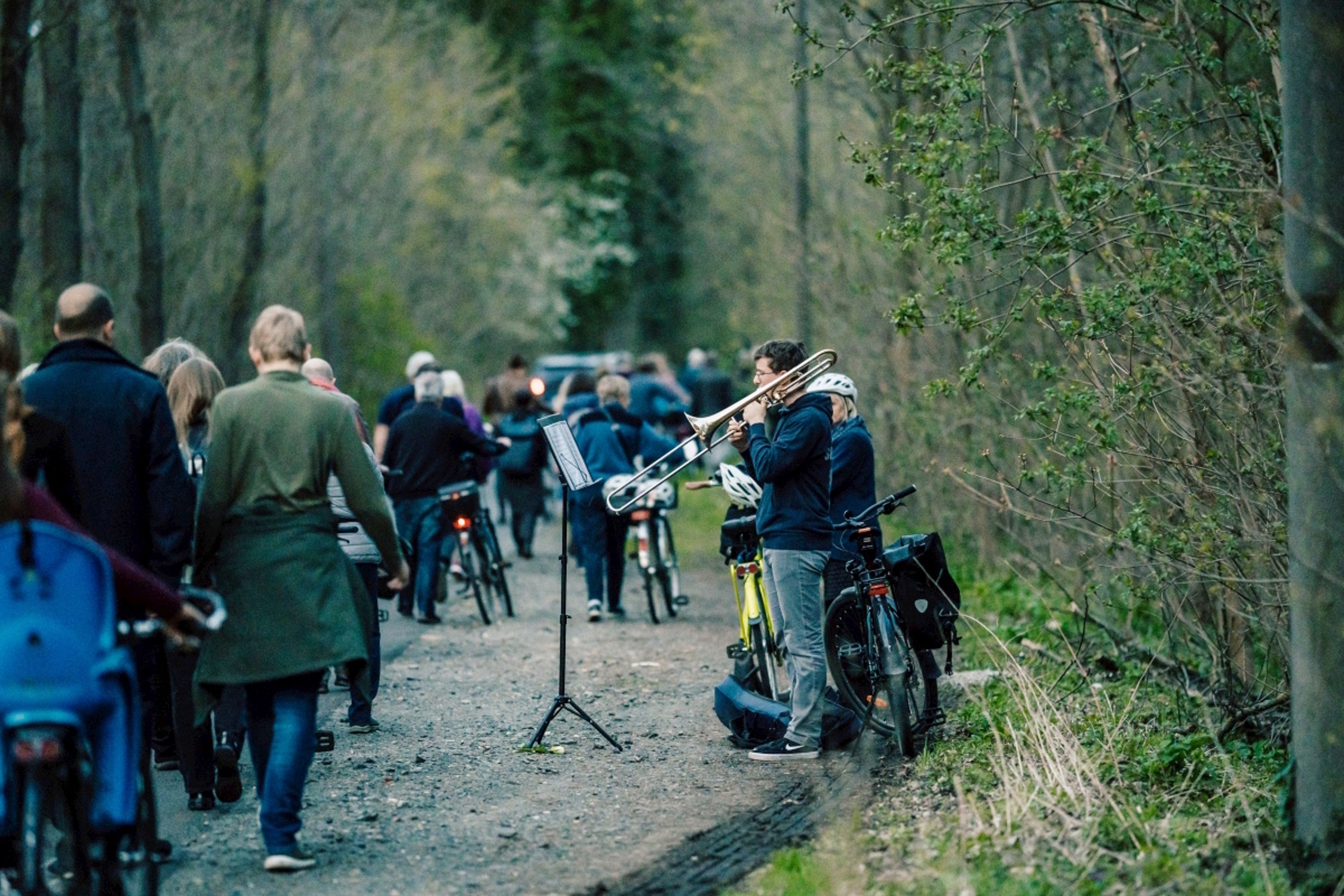 Auf dem Schneeblumen-Gedenkweg. Foto: Tom Thiele