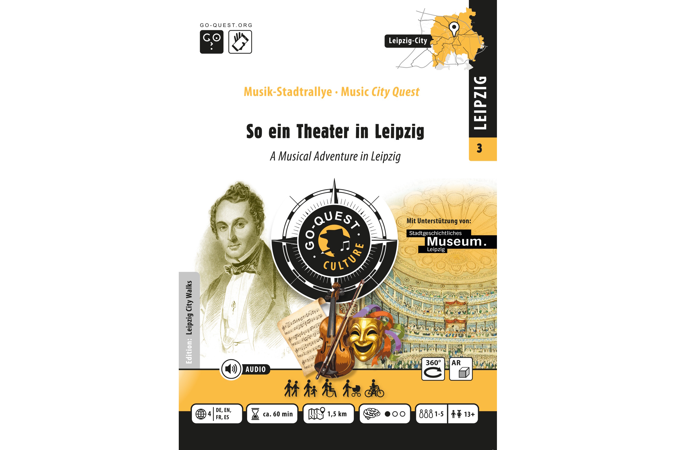 Der Titel des Lortzing-Rallye-Spielplans. Foto: UNIKATUM