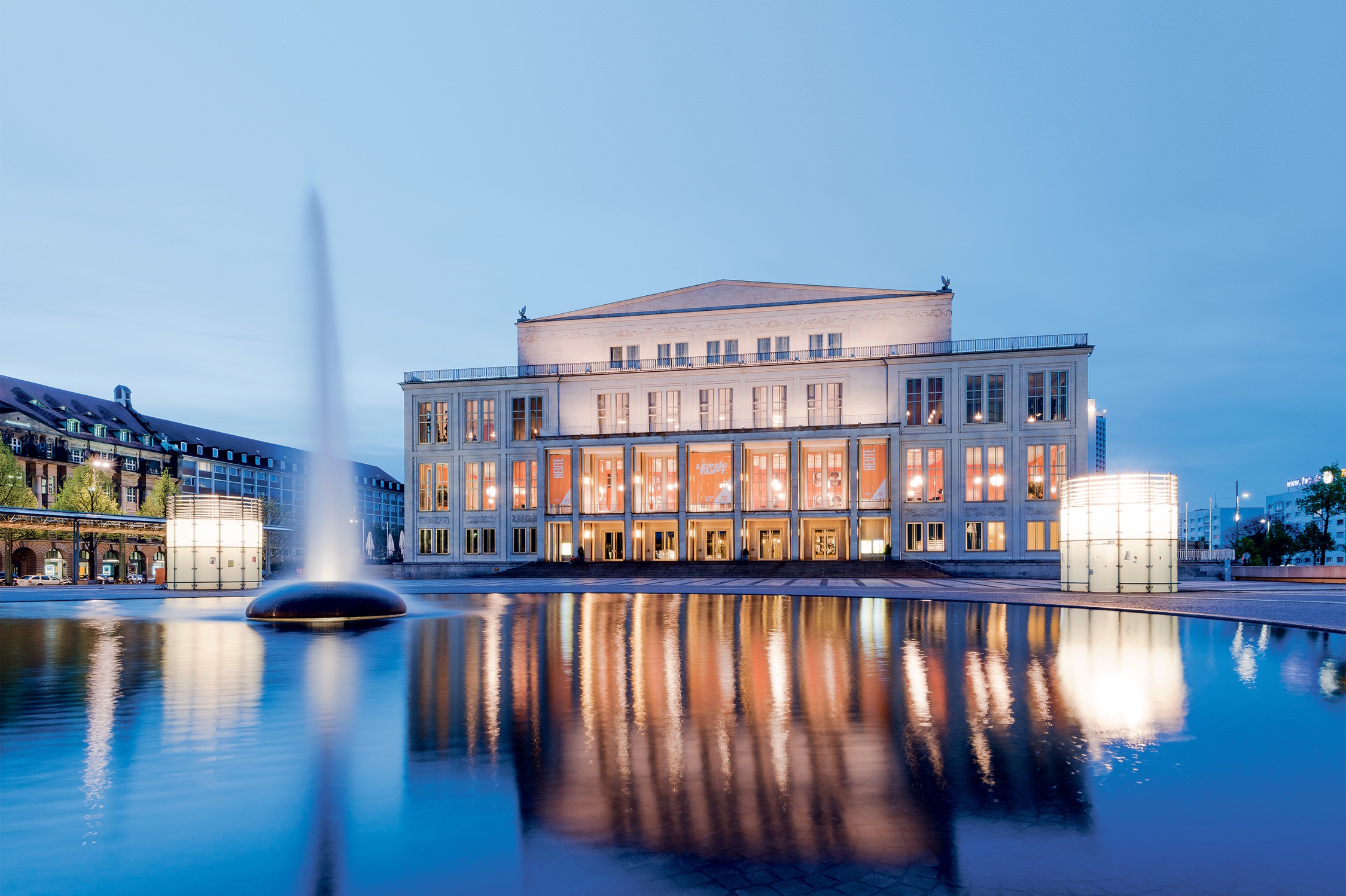Das Opernhaus am Augustusplatz. Foto: Kirsten Nijhof