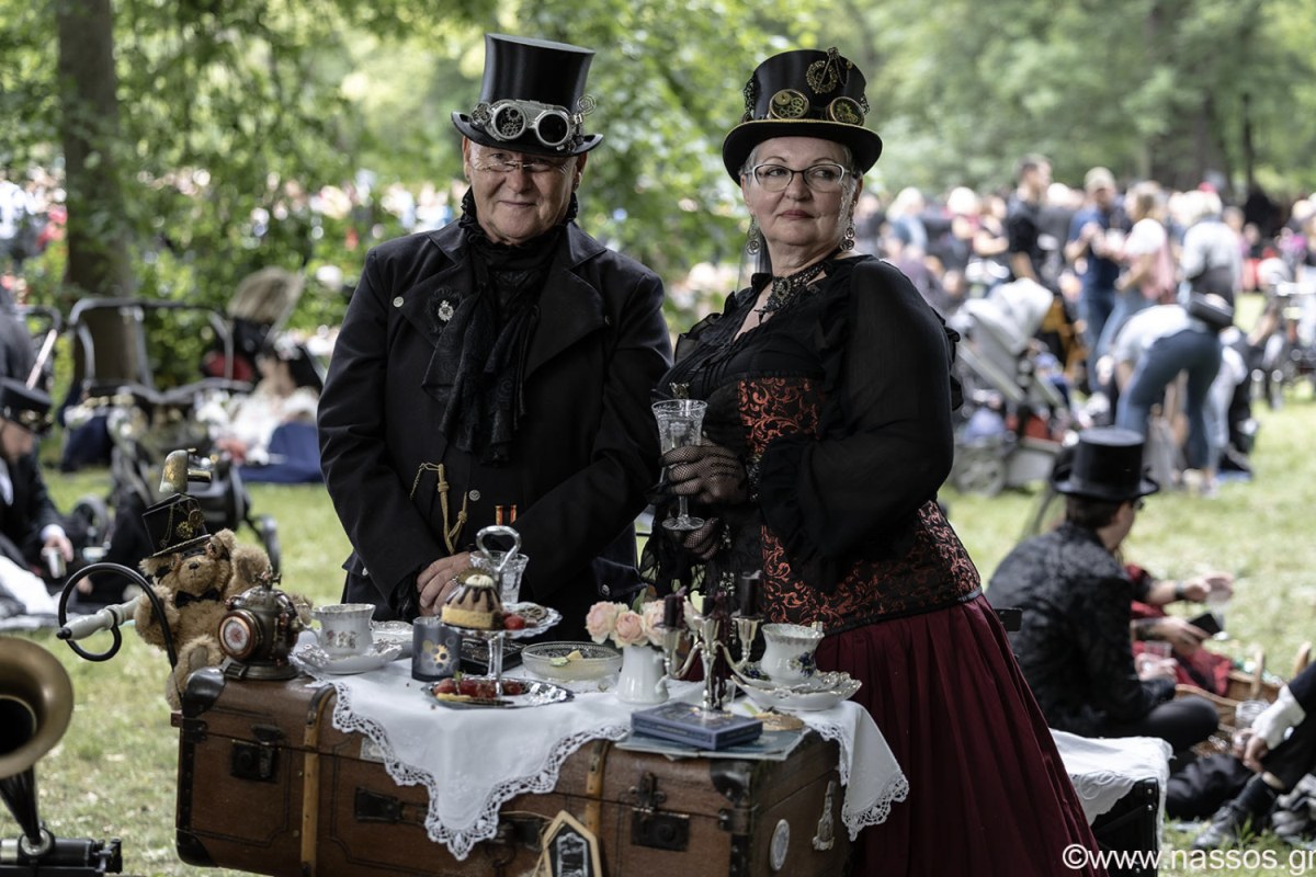 Das Viktorianische Picknick gilt als ein Höhepunkt des WGT. © Nassos Callitsis