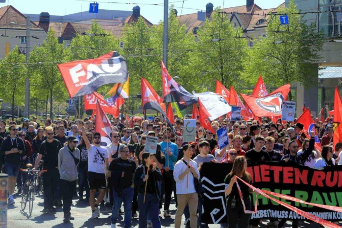 Auch andere Gewerkschaften schlossen sich der DGB an wie die basisdemokratische Freie Arbeiter Union. Foto: Alexander Böhm