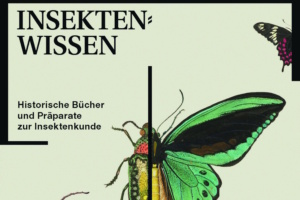 Insektenwissen. Ausstellungsplakat: UB Leipzig