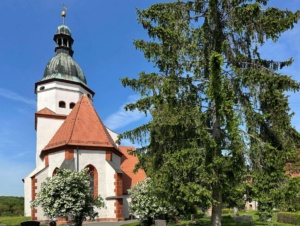 Außenansicht der Kirche.