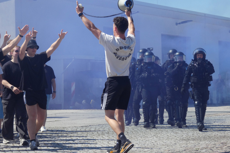 Foto Polizeiübung. © Lucas Böhme