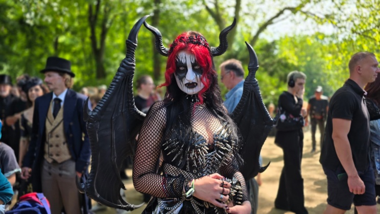 Viktorianisches Picknick im Clara-Zetkin-Park 2026. © Richard Kirschner