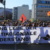 Wie bereits am Morgen bei der DGB-Demonstration beteiligte sich Handala auch auf der revolutionären 1. Mai Demonstration. Foto: Alexander Böhm